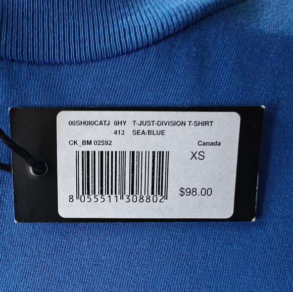 Diesel T Shirt Blue XS Vintage - Picture 5 of 7